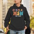 MSW Est 2025 Graduation School Social Worker Shirt Master Unisex Hoodie