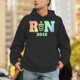 Nurse Graduation Shirt RN Est 2018 Rainbow Tshirt Unisex Hoodie
