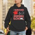 Nurse Survived Nursing School Graduation Unisex Hoodie