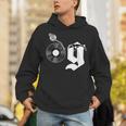 Old School Dad OG Hip Hop Head Vinyl Retro 80s90s Nostalgia Unisex Hoodie
