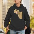 Peking Duck Peeking Chef Graduation Farm Duck Lover Unisex Hoodie