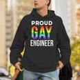 Proud Gay Engineer LGBTQ Rainbow Engineering Graduation Unisex Hoodie
