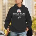 Proud Mom Of a Nursing Graduate Nurse Senior 2026 Graduation Unisex Hoodie