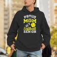 Proud Mom Of a Softball Senior Class Of 2026 Graduation Unisex Hoodie