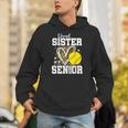 Proud Sister Of A 2026 Senior Softball Graduation Leopard Unisex Hoodie