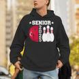 Senior 2025 Bowling Player Class Of 2025 Graduation Seniors Unisex Hoodie