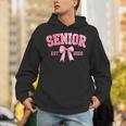 Senior 2026 Coquette Pink Bow Class Of 2026 Graduation Girls Unisex Hoodie