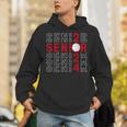 Senior Class Of 2024 Graduation 2024 Maroon Basketball Unisex Hoodie