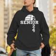 Senior Class Of 2024 Volleyball Seniors School Graduation Unisex Hoodie