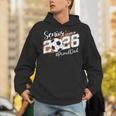Senior Dad Class Of 2026 Soccer Ball Graduation Unisex Hoodie