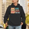 Stay Home Read Books Pet My Cat Regret Nothing Cats Book Unisex Hoodie