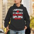 I Survived My Brother's High School Diploma Graduation Unisex Hoodie