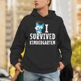 I Survived Kindergarten Graduation Kids Owl Grad Unisex Hoodie