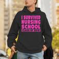 I Survived Nursing School Class Of 2018 Graduation Shirt Unisex Hoodie