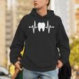 Tooth Heartbeat Dentist Graduation Party Dental Heartbeat Unisex Hoodie