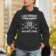 I Like Whiskey And Guns And Maybe 3 People Introvert Unisex Hoodie I Like Whiskey And Guns And Maybe 3 People Introvert Unisex Hoodie