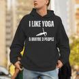 I Like Yoga And Maybe 3 People Introvert Namaste Unisex Hoodie I Like Yoga And Maybe 3 People Introvert Namaste Unisex Hoodie