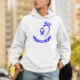 Blue In Memory Of Grandson Colon Cancer Awareness Shirts Premium Unisex Hoodie Blue In Memory Of Grandson Colon Cancer Awareness Shirts Premium Unisex Hoodie