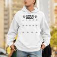 Class Of 2037 Handprint Grow With Me Pre-k Graduation Unisex Hoodie