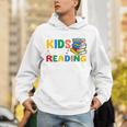 All The-Cool Kids Are Reading Teacher Book Lover Librarian Premium Unisex Hoodie