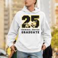 Criminal Justice Graduate Graduated Class Of 2025 Graduation Unisex Hoodie