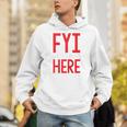 Fyi Introvert Here Raglan Baseball Tee Unisex Hoodie