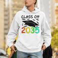 Graduation Class Of 2035 Hand Prints Space Pre-K -12th Grade Unisex Hoodie