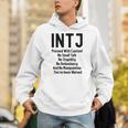 INTJ Rules Architect Personality Type Introvert Unisex Hoodie