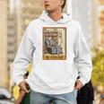 Introvert Homebody Awkward Skeleton The Homebody Tarot Card Unisex Hoodie