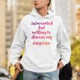 Introverted Willing To Discuss Caspian Introvert Unisex Hoodie Introverted Willing To Discuss Caspian Introvert Unisex Hoodie
