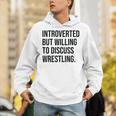 Introverted Wrestler Wrestling Introvert Unisex Hoodie