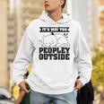 It's Way Too Peopley Outside Anti Social Introvert Unisex Hoodie