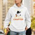 Just One More Chapter Fun Cat Coffee Reading Book Premium Tri-Blend Unisex Hoodie