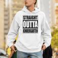 Kids Straight Outta Kindergarten Shirt Boy Girl Graduation Unisex Hoodie