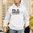 PhD In Progress Graduation Progress Bar Shirt Unisex Hoodie