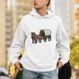 Please Be Patient I'm From The 1900s Amish Wagon & Vintage Premium Unisex Hoodie
