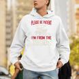 Please Be Patient With Me I'm From The 1900s Grandma Grandpa Premium Unisex Hoodie