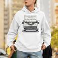 Please Be Patient With Me I'm From The 1900s Typewriter Premium Tri-Blend Unisex Hoodie