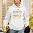 Proud Big Sister Of Two 2024 Graduate Class 2024 Graduation Premium Unisex Hoodie