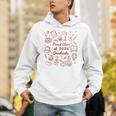 Proud Class Of 2026 Graduate Doodle Senior Graduation Premium Tri-Blend Unisex Hoodie