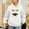 Queen MSW Social Work Grads Masters Graduation Unisex Hoodie
