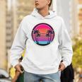 Retro 80s Synthwave Sunset & Palm Trees Retro Nostalgia 80s Unisex Hoodie Retro 80s Synthwave Sunset & Palm Trees Retro Nostalgia 80s Unisex Hoodie