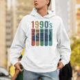 Retro Nineties Style Audio Tape Nostalgia Year 1990 Premium Tri-Blend Unisex Hoodie