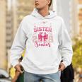 Senior 2026 Class Of 26 Coquette Pink Bow Graduation Sister Unisex Hoodie
