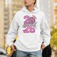 Senior 2026 Graduation Girls Coquette Pink Bow Class Of 2026 Premium Unisex Hoodie