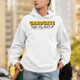 Sign My Shirt Graduate I Sign Sign School Graduation Unisex Hoodie
