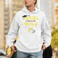 Tassel Worth The Hassle 2018 Graduation Quote Ylw Unisex Hoodie