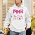 I Wear Pink In My Memory Of My Mom Support For Mom Grandma Unisex Hoodie I Wear Pink In My Memory Of My Mom Support For Mom Grandma Unisex Hoodie