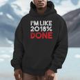 2018 Percent Done Senior Graduation Shirt Unisex Hoodie