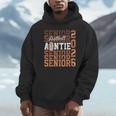 2026 Football Senior Auntie Graduation Matching Family Unisex Hoodie